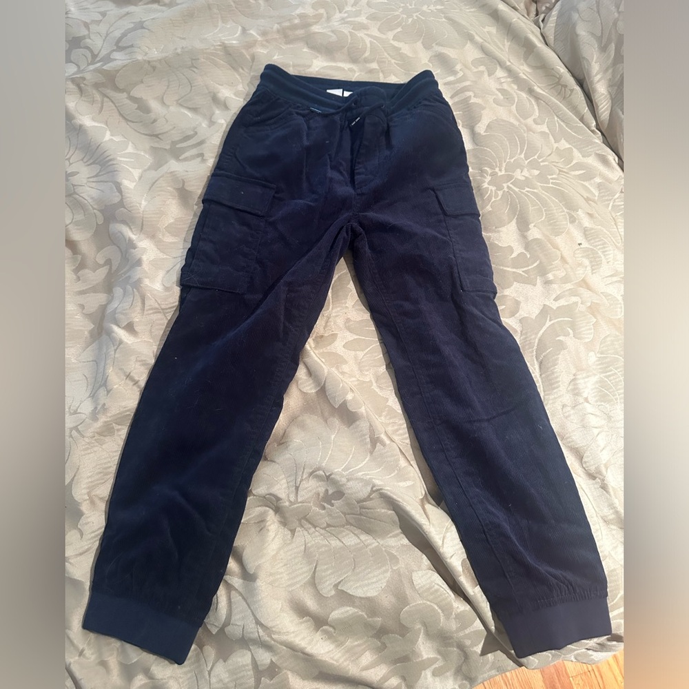 Boys pants navy blue- winter weather- GAP
